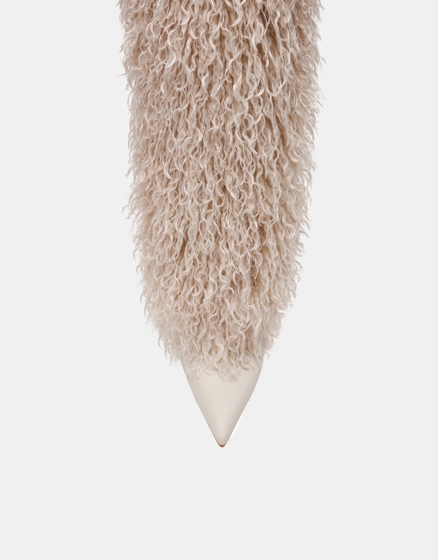 Steve Madden - Icon Off White Boots