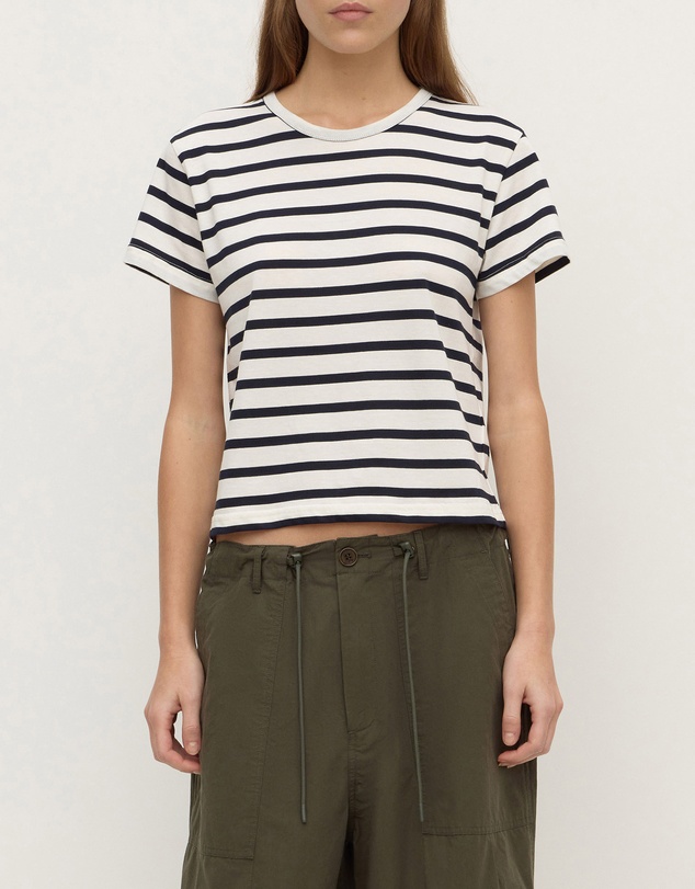 Assembly Label - Mollie Stripe Short Sleeve Tee