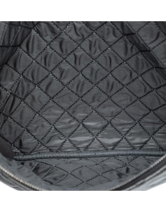 Pre-Loved by Azura Reborn - Pre-Loved Large Quilted Iridescent Patent O Case Clutch