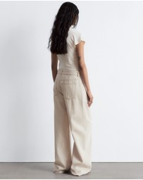 & Other Stories - Ruche Gold-Buckle Top
