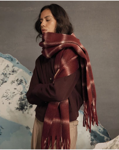 Forcast - Barossa Check Scarf