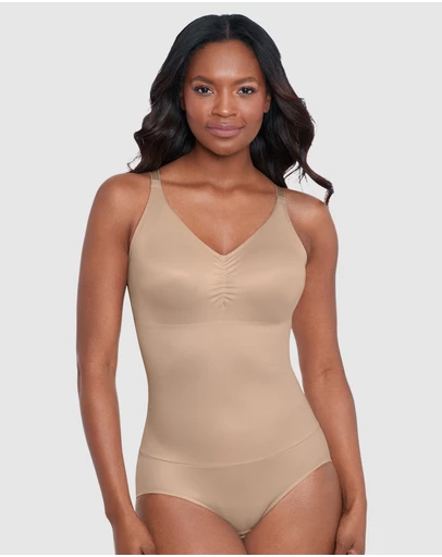 Miraclesuit Shapewear - Comfy Curves Wireless Padded Cup Shaping Bodysuit