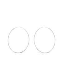 Ichu - Fine Silver Hoops