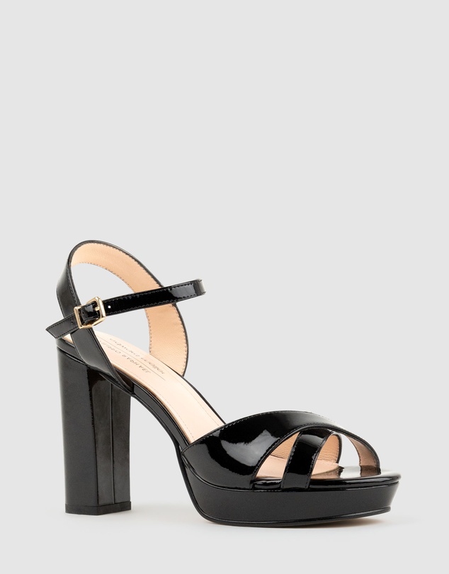 Edward Meller - RENATA100 Crossover Platform Sandal