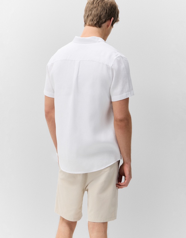 UNISON - Linen S/S Regular Fit Shirt