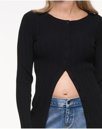 Soon Maternity - Mabel Crew Neck Cardigan