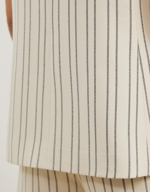 Atmos&Here - Dune Stripe Longline Vest