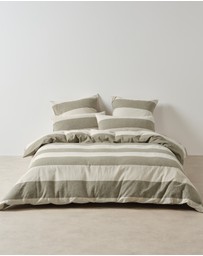 Linen House - Vintage Wide Stripe Quilt Cover Set