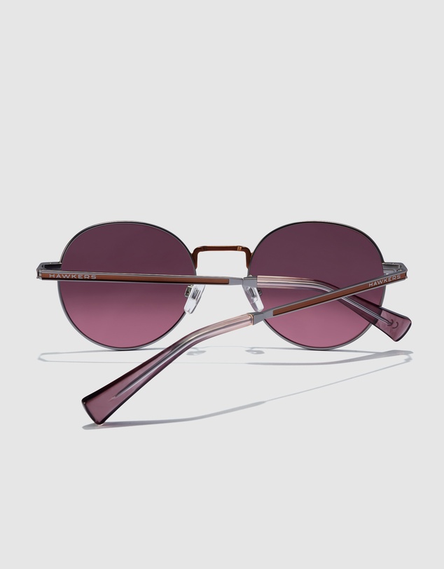 Hawkers Co - HAWKERS - Silver Red MOMA Sunglasses for Men and Women UV400