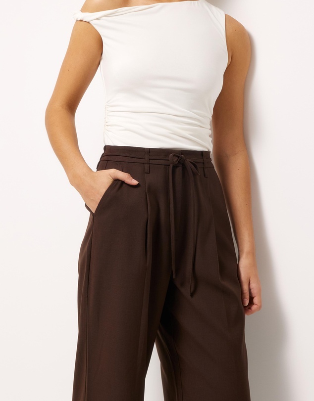 AERE - Bailey Tie Front Pants