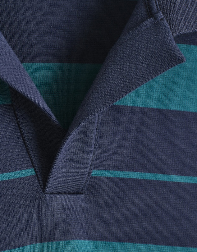 COS - Oversized Striped Cotton Rugby Shirt