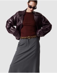 & Other Stories - Flared Tailored Maxi Skirt