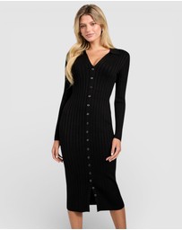 GUESS - Eco Miranda Ribbed Sweater Dress