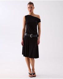 Style Addict - Elara Asymmetric Midi Dress