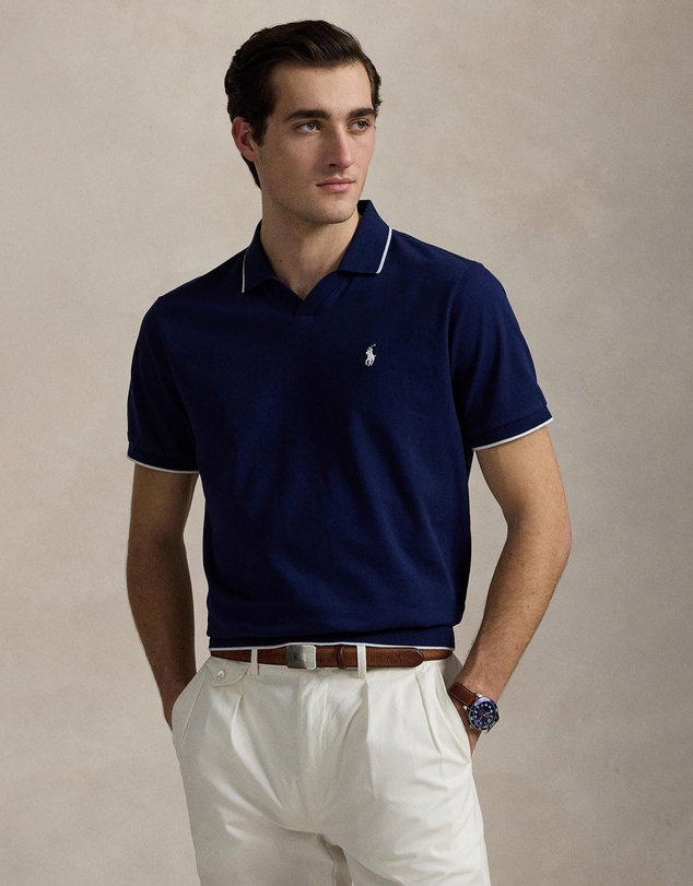 Polo Ralph Lauren - Jacquard Mesh Polo Shirt