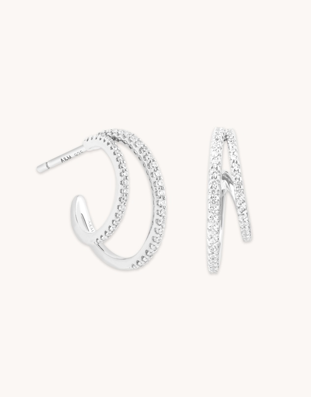 Astrid & Miyu - Illusion Crystal Hoops