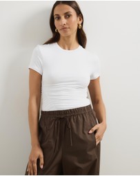 Atmos&Here - Delilah Gathered T-Shirt