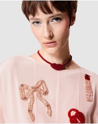 & Other Stories - Bead-Embroidery Maxi Dress