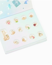 Lovisa - Kids Blue Gold Charm Bracelet 12-Day Advent Calendar