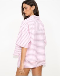 Dazie - Harbour Cotton Oversized Shirt