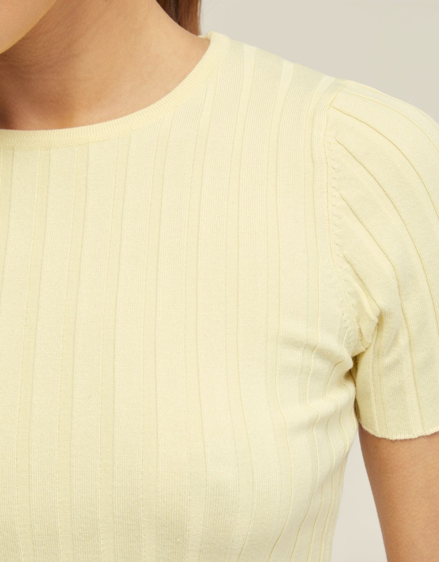 Oxford - Sasha Crew Neck Rib Knit