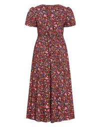 City Chic - Aliya Ditsy Print Maxi Dress