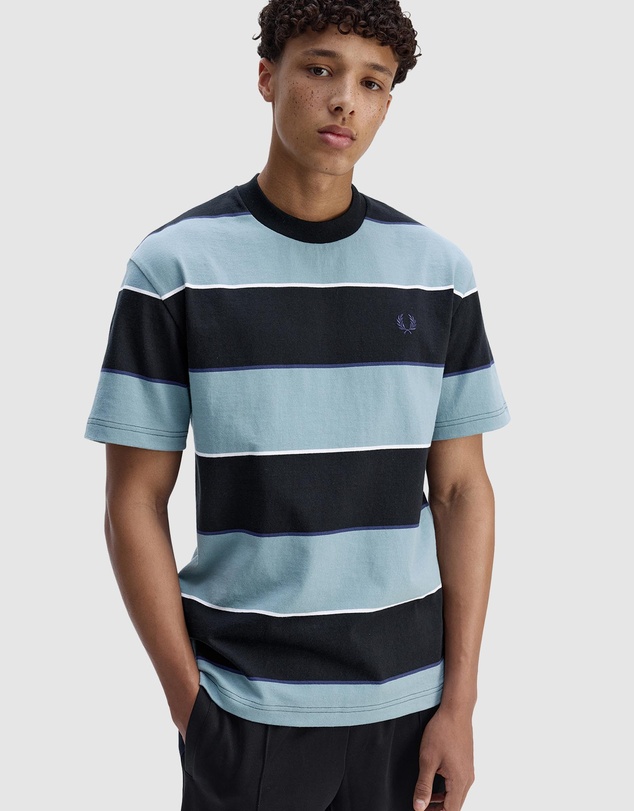 Fred Perry - Striped Relaxed T-Shirt