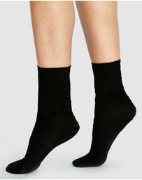 Levante - 3 Pack 100% Textured Cotton Sock
