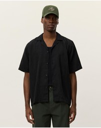 Les Deux - Liam Jacquard Short Sleeve Shirt