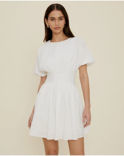 The Fated - Gallery Waisted Mini Dress