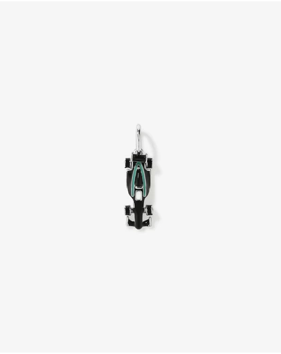 Michael Hill - Teal Racing Car Pendant in Sterling Silver