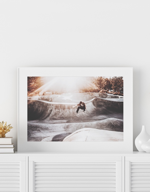 Olive et Oriel - Live To Ride Art Print