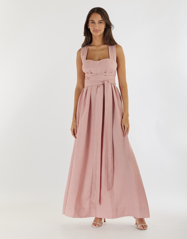 Amelius - Juliette Linen Maxi Dress