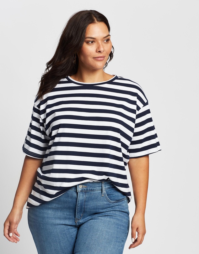 Atmos&Here Curvy - Harry Boyfriend Tee