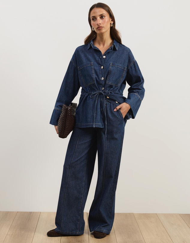 Atmos&Here - Alma Denim Chambray Shirt