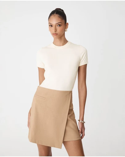 Forcast - Catherine Short Sleeve Knit