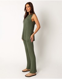 Petal & Pup - Silvie Knitted Set - Olive