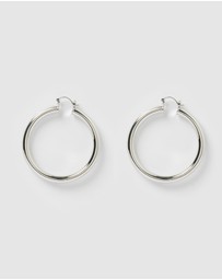 Izoa - Teddy Hoop Earrings