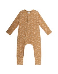 Kynd Baby - Day or Night Onesie in Golden Blooms