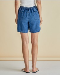 Betty Basics - Breeze Relaxed Denim Shorts