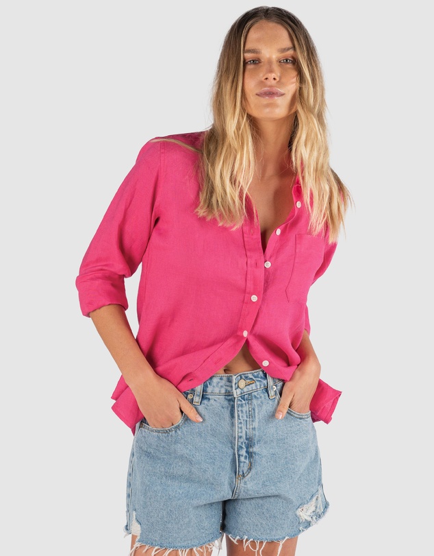 CAMIXA - IRIS Linen Shirt