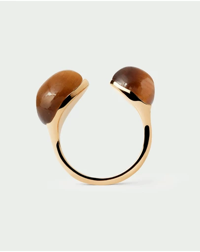 PDPAOLA - Tiger Eye Gravity Ring