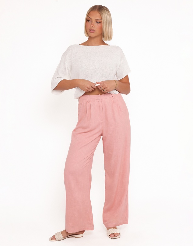 Petal & Pup - Ardena Boucle Knit Top - Cream