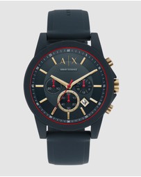 Armani Exchange - Blue Men's Chronograph Watch