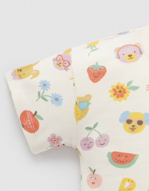 Purebaby - Friendship Relaxed Tee -Kids-Babies