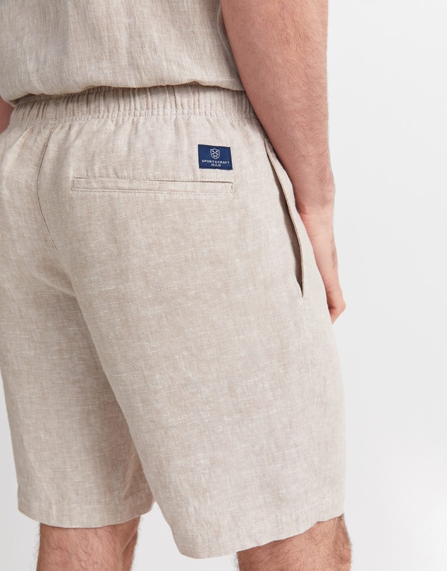 Sportscraft - Caffery Yarn Dyed Linen Short