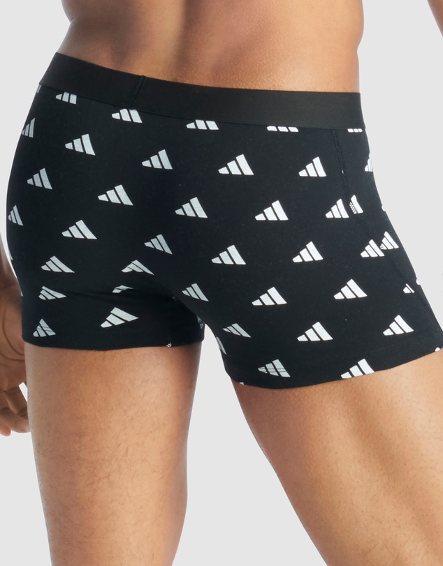 adidas Sportswear - 2 Pack Active Flex Cotton Trunk Underwear