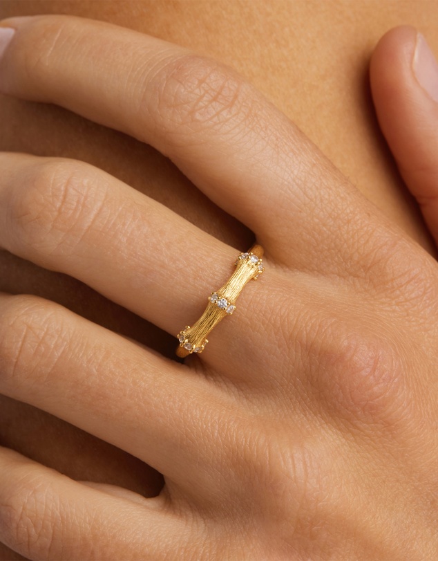 By Charlotte - Intertwined Ring