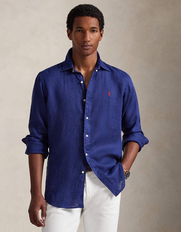 Polo Ralph Lauren - Custom Fit Linen Shirt - ICONIC EXCLUSIVE
