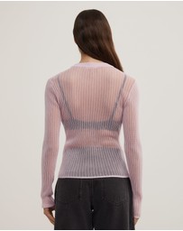 Witchery - Variegated Rib Knit